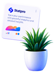 Website statistics dashboard